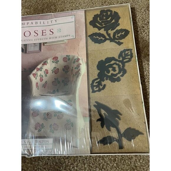 Stampability (Roses/Hearts/Seashore) interior decorator stamps - Picture 2 of 7
